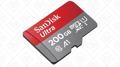 SanDisk 200GB MicroSD Card | $63 | Amazon